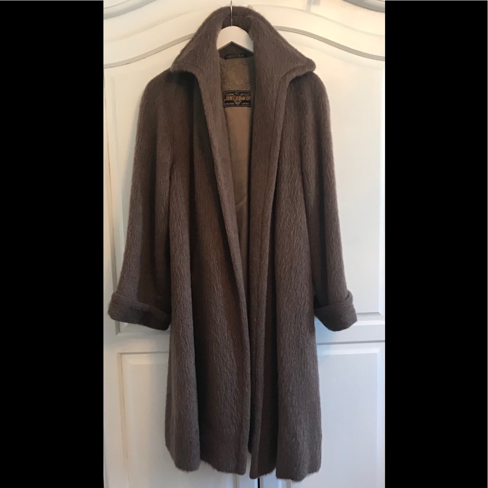 Vintage Mohair Swing Coat